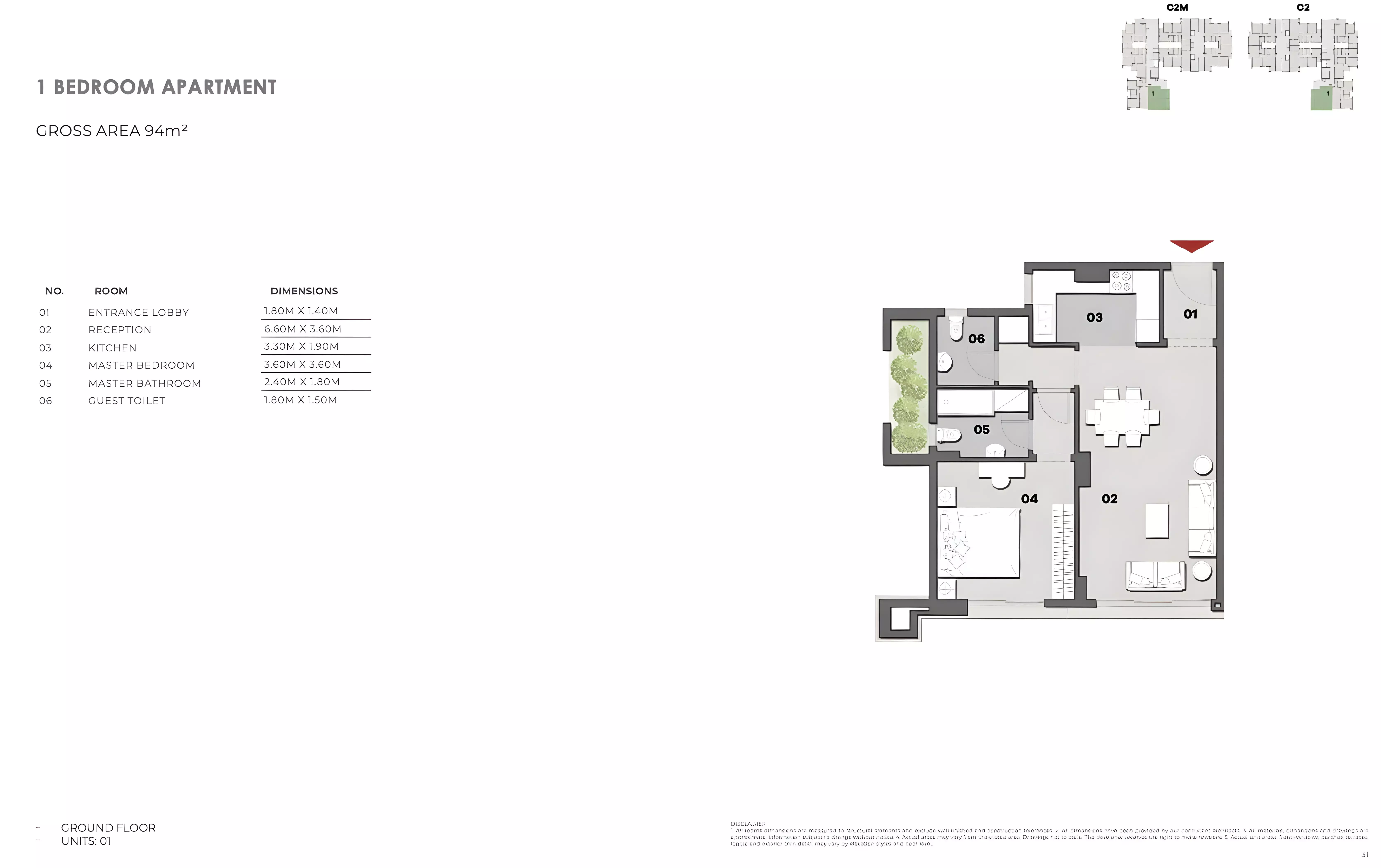 Unit floor plan image