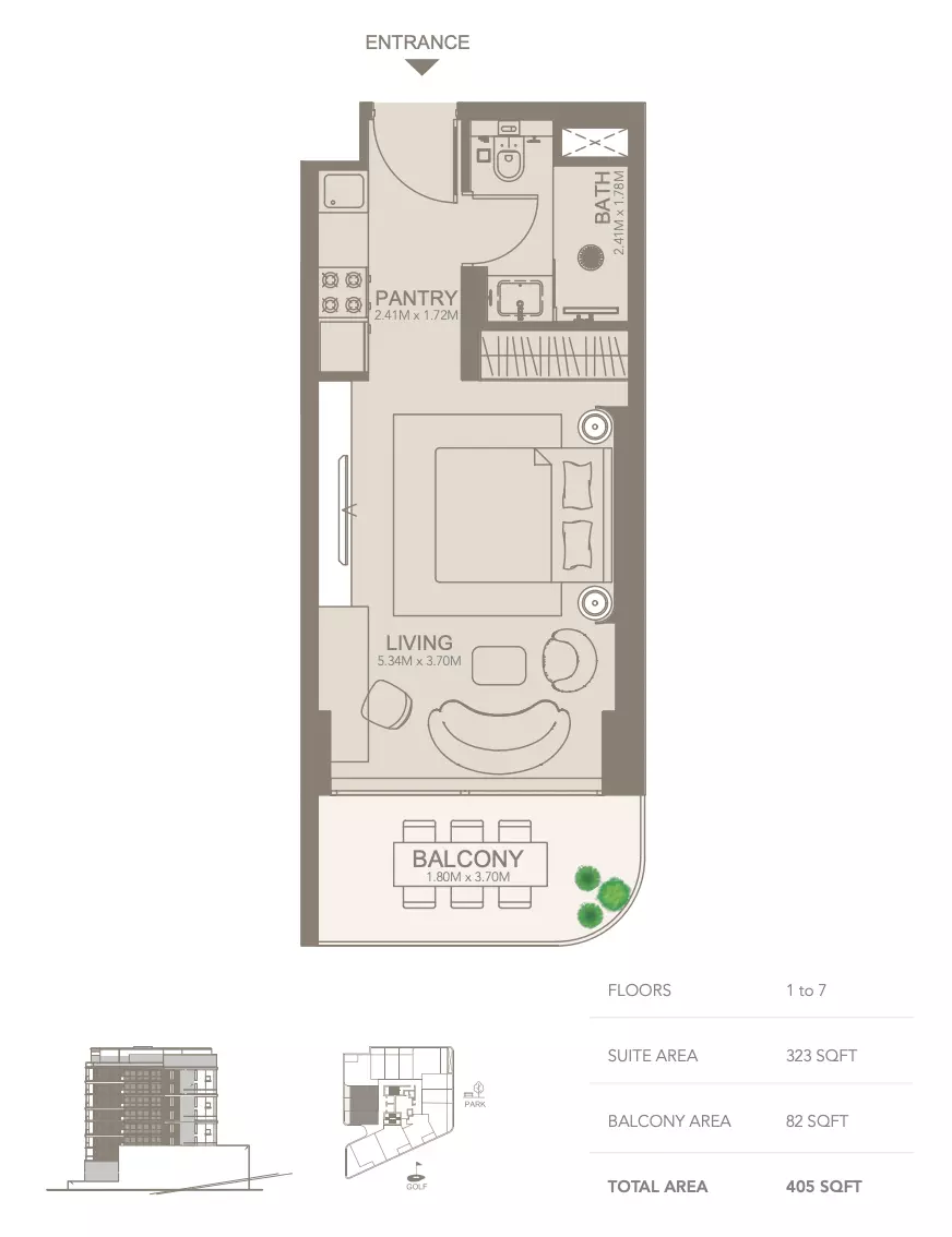 Unit floor plan image
