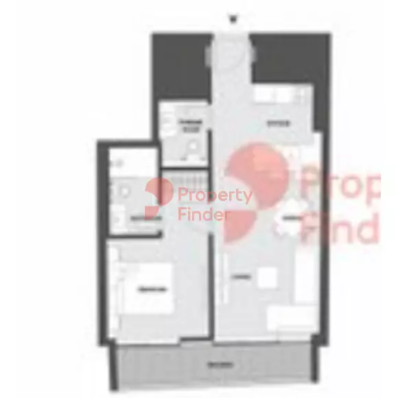 15 Northside Tower B Unit 603, Sixth Floor, 1 bed