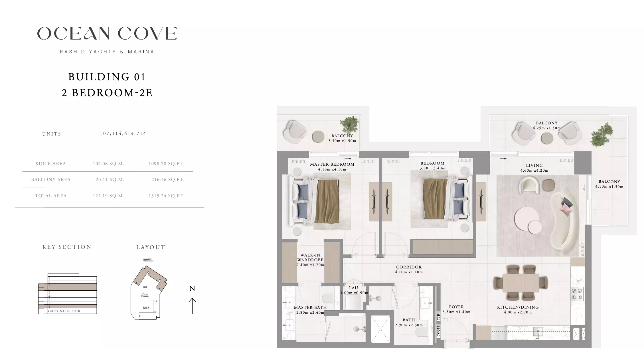 Unit floor plan image