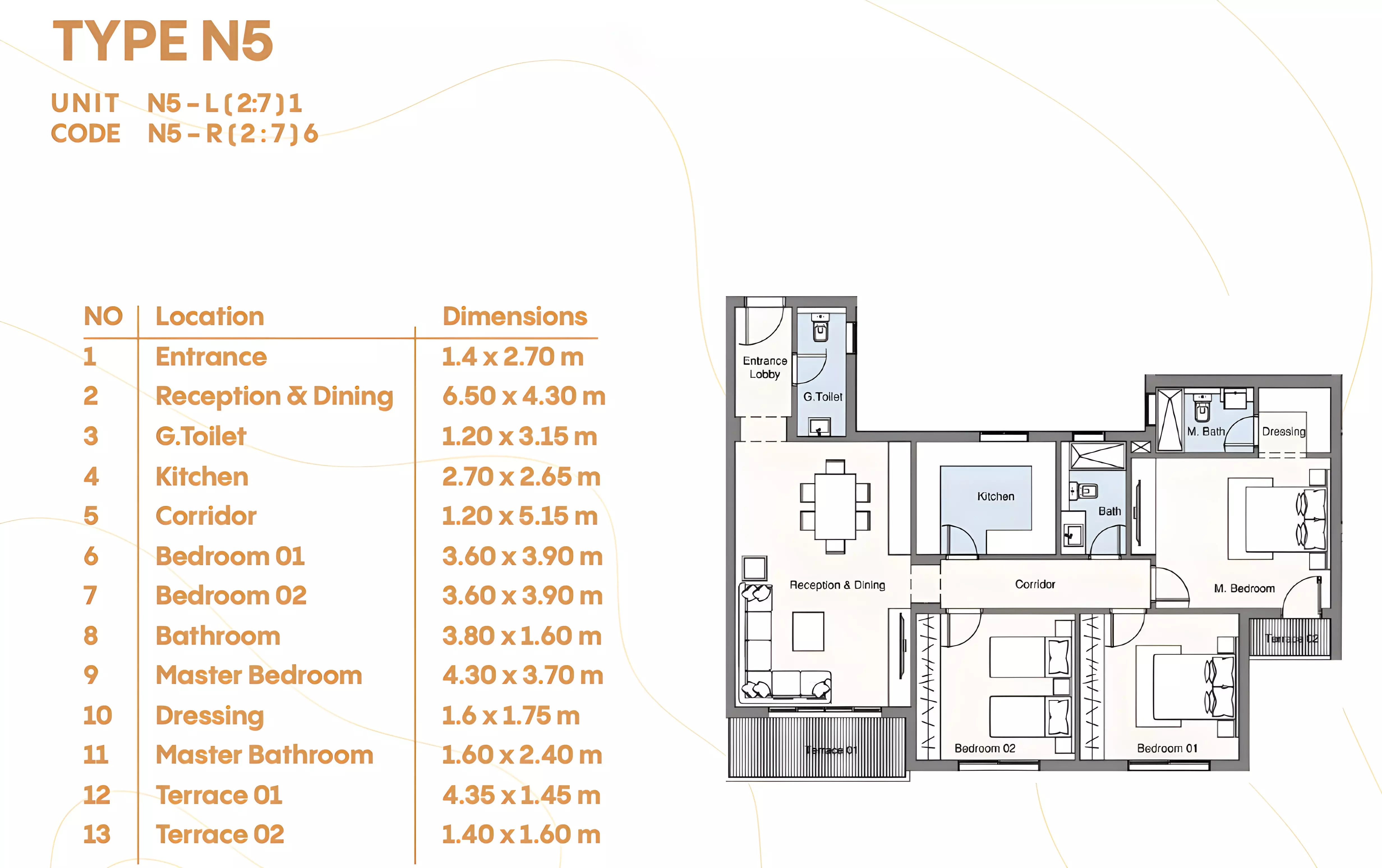 Unit floor plan image