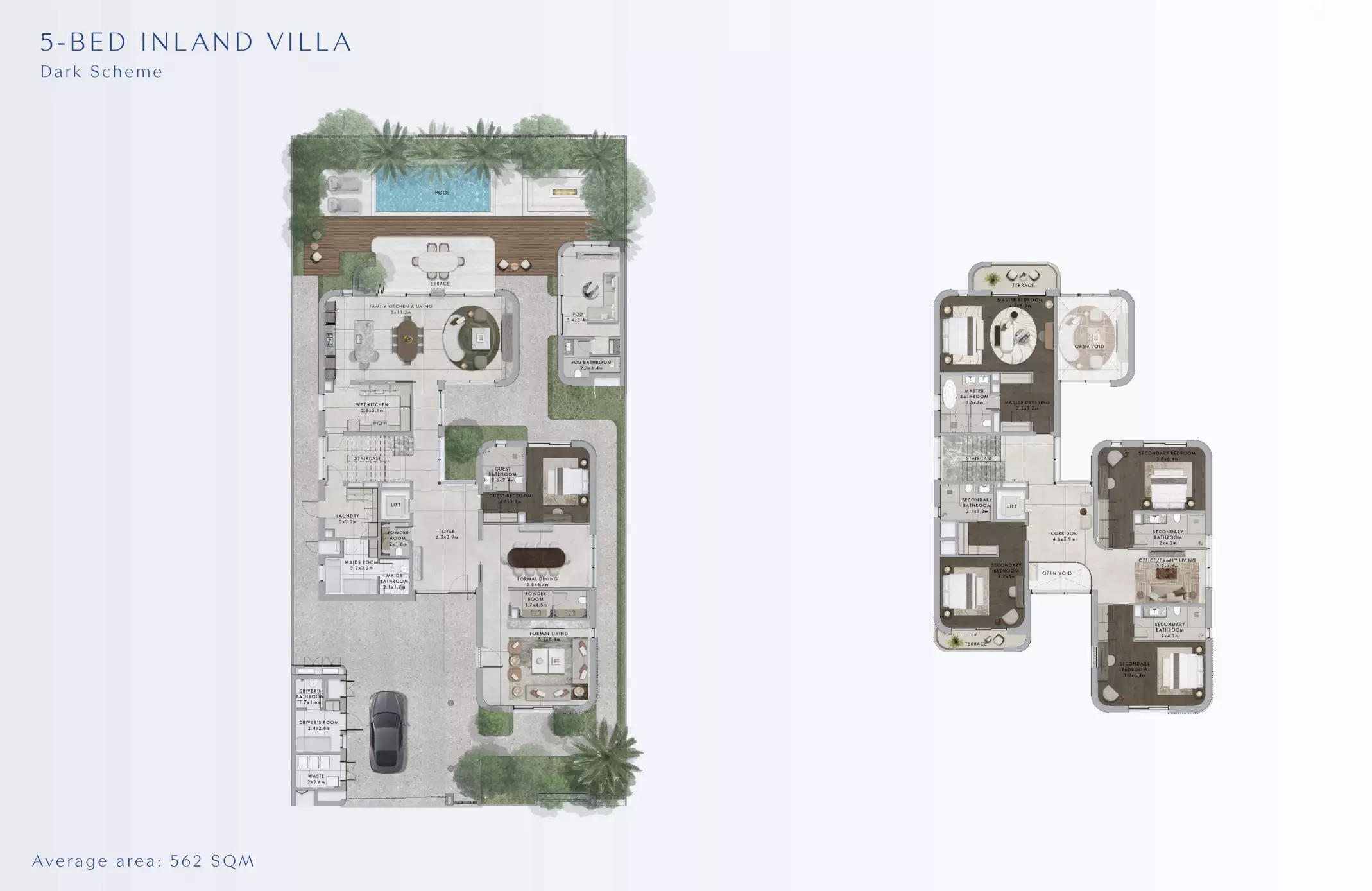 صورة مخطط ارضية الوحدة