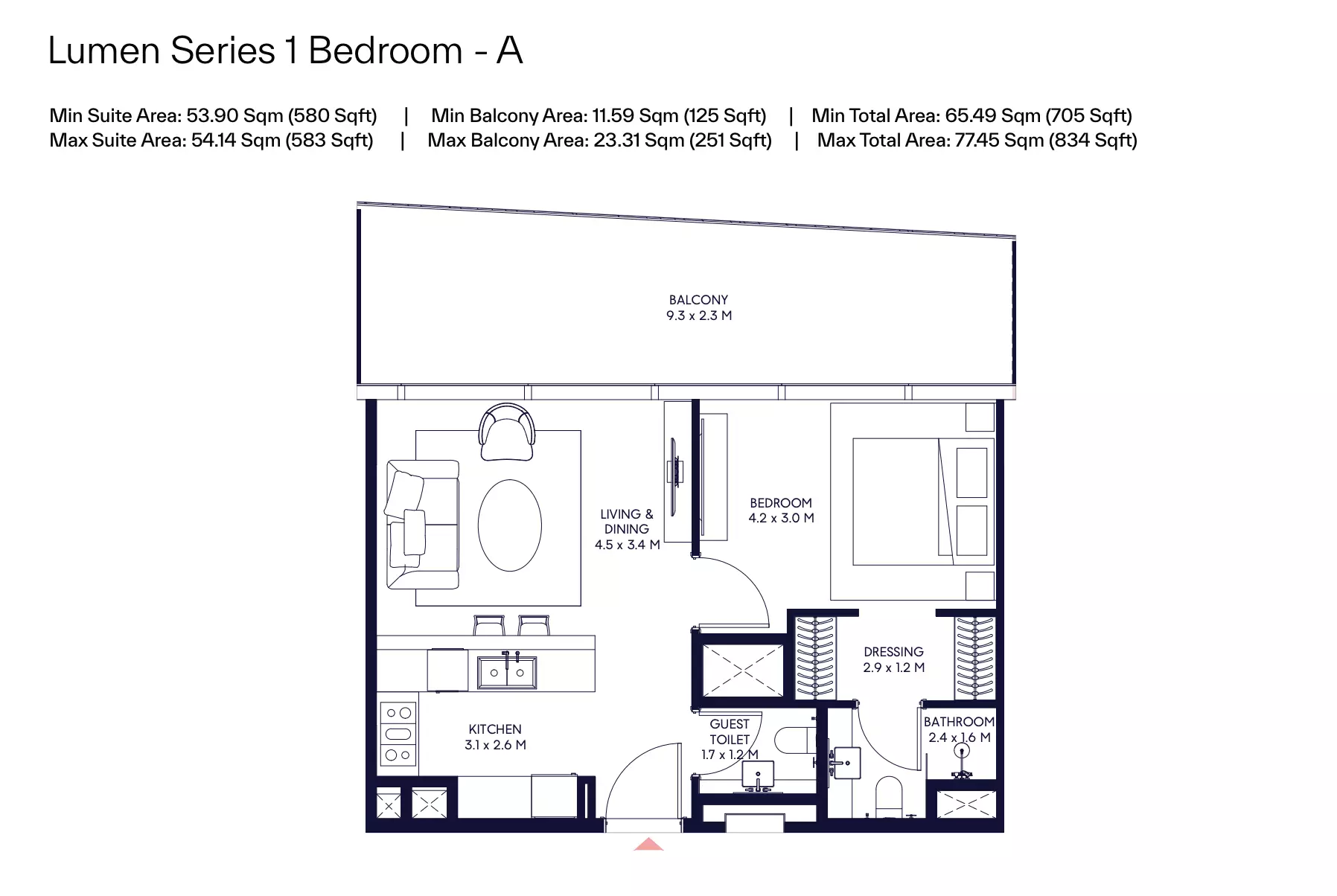 صورة مخطط ارضية الوحدة