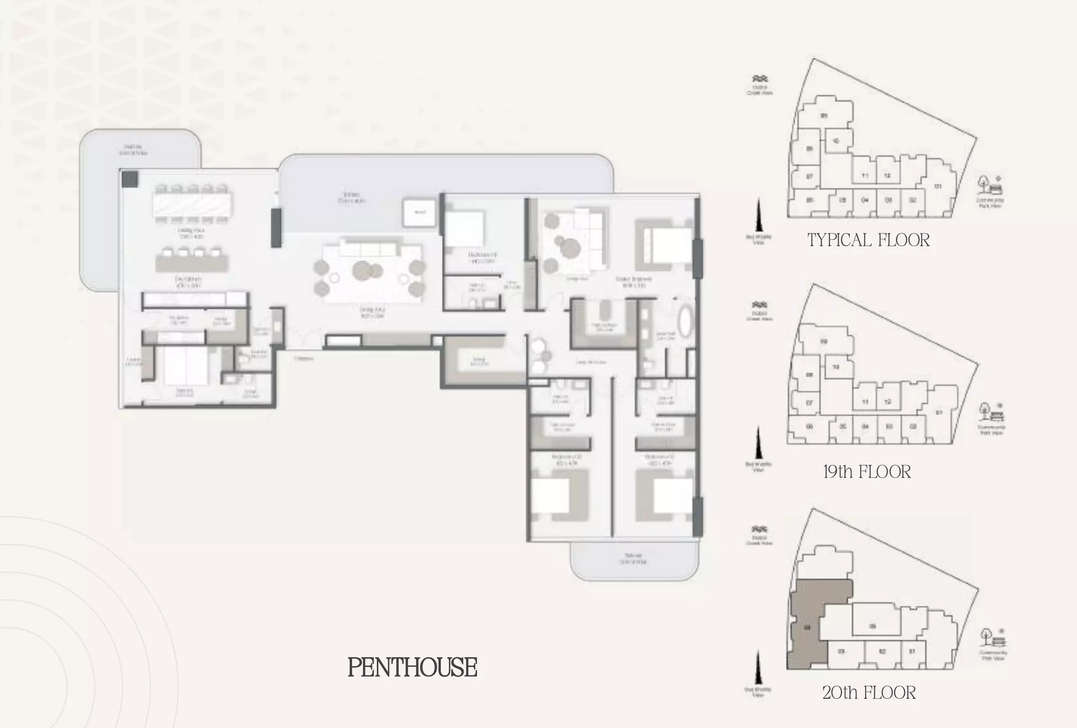 صورة مخطط ارضية الوحدة