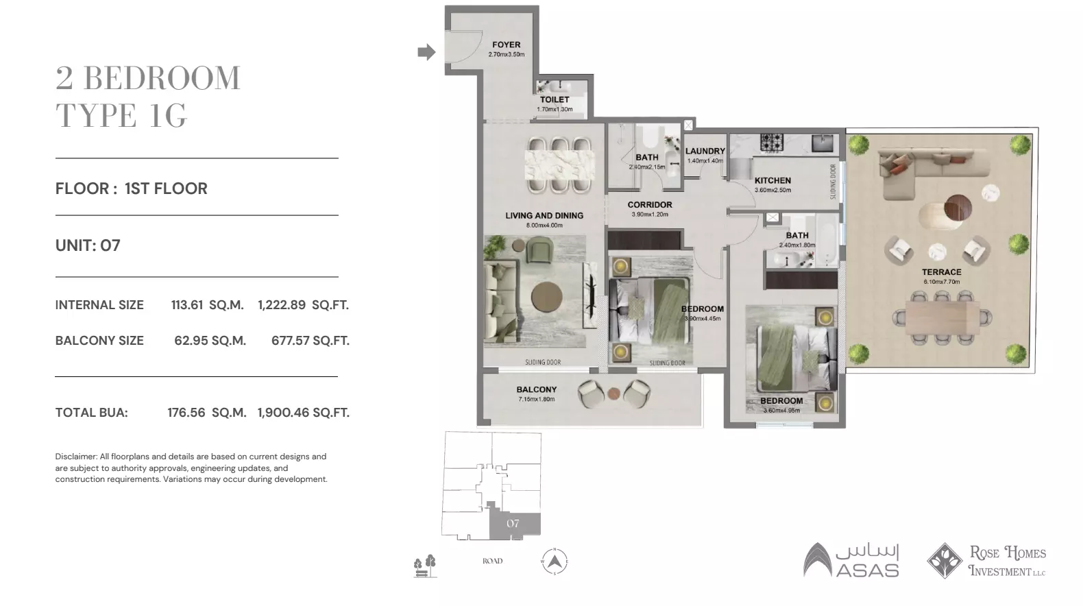 Unit floor plan image