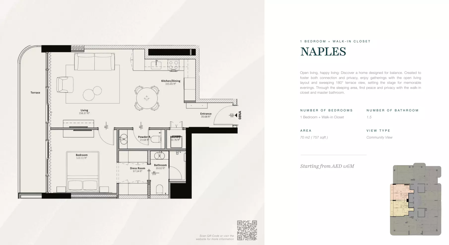 Unit floor plan image