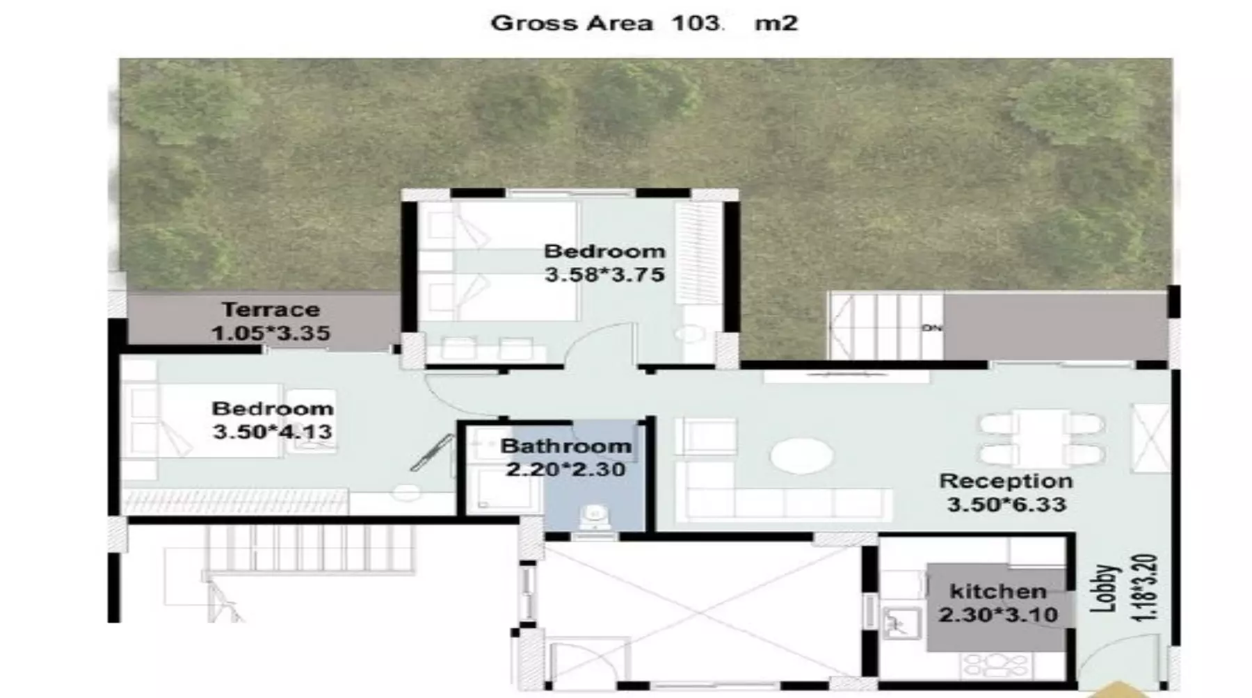 Unit floor plan image