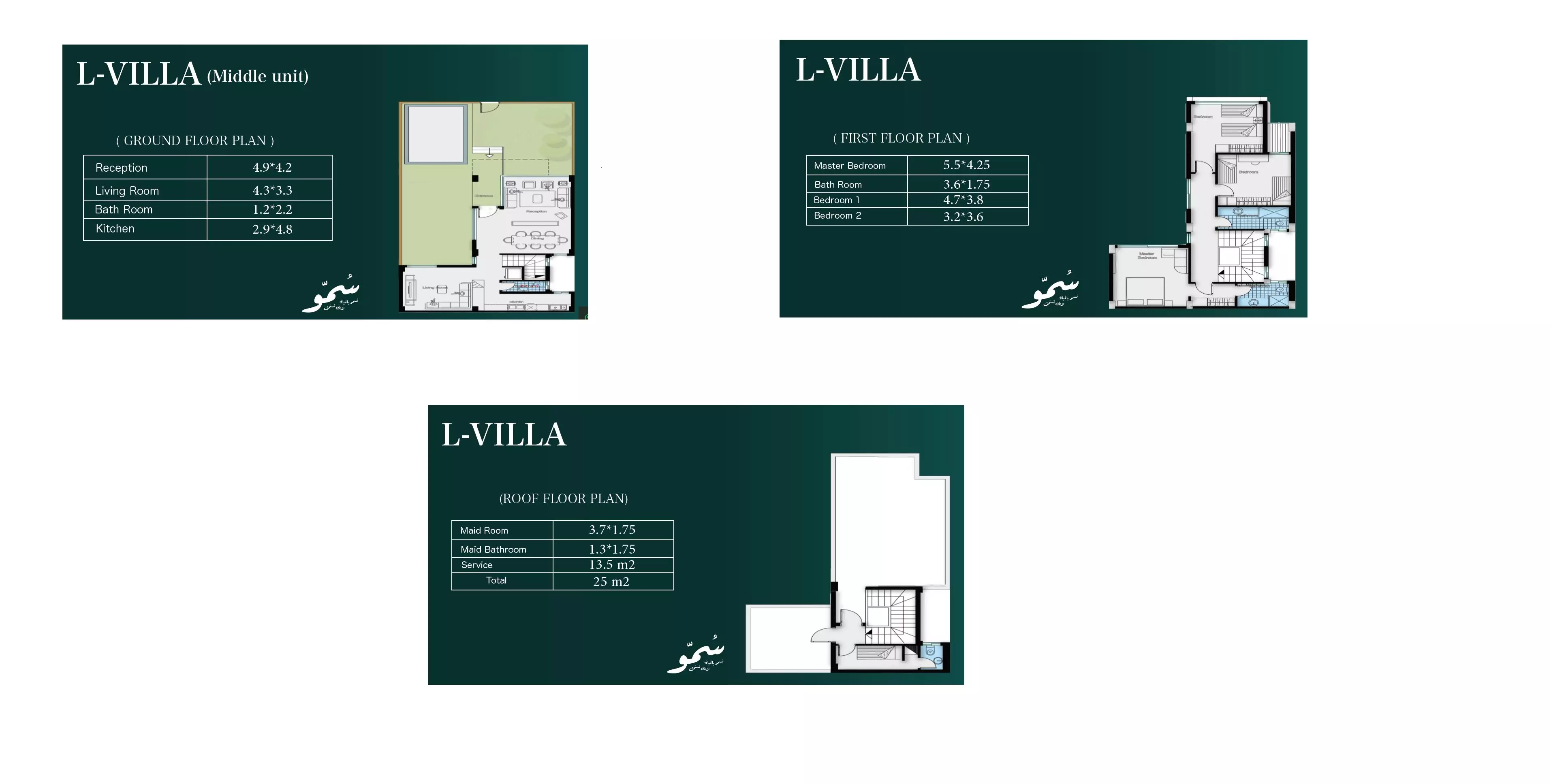 صورة مخطط ارضية الوحدة