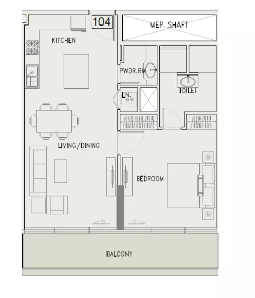 صورة مخطط ارضية الوحدة