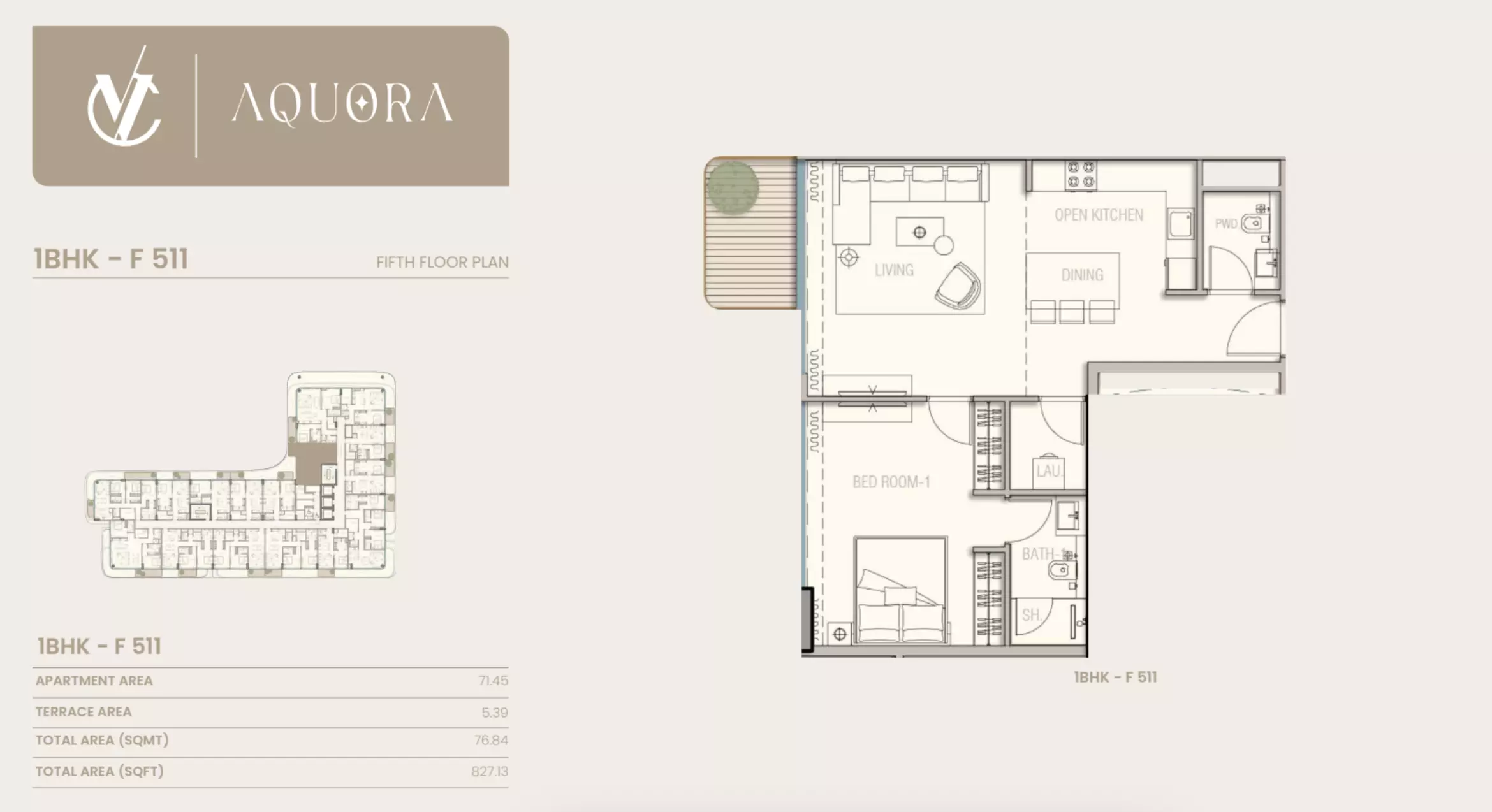 Unit floor plan image