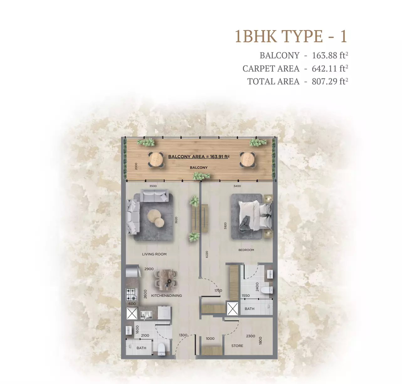 Unit floor plan image
