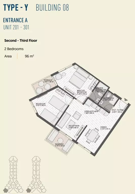 Unit floor plan image