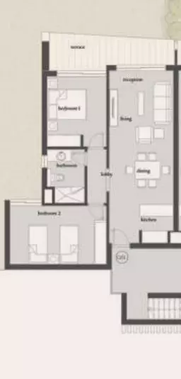 Unit floor plan image