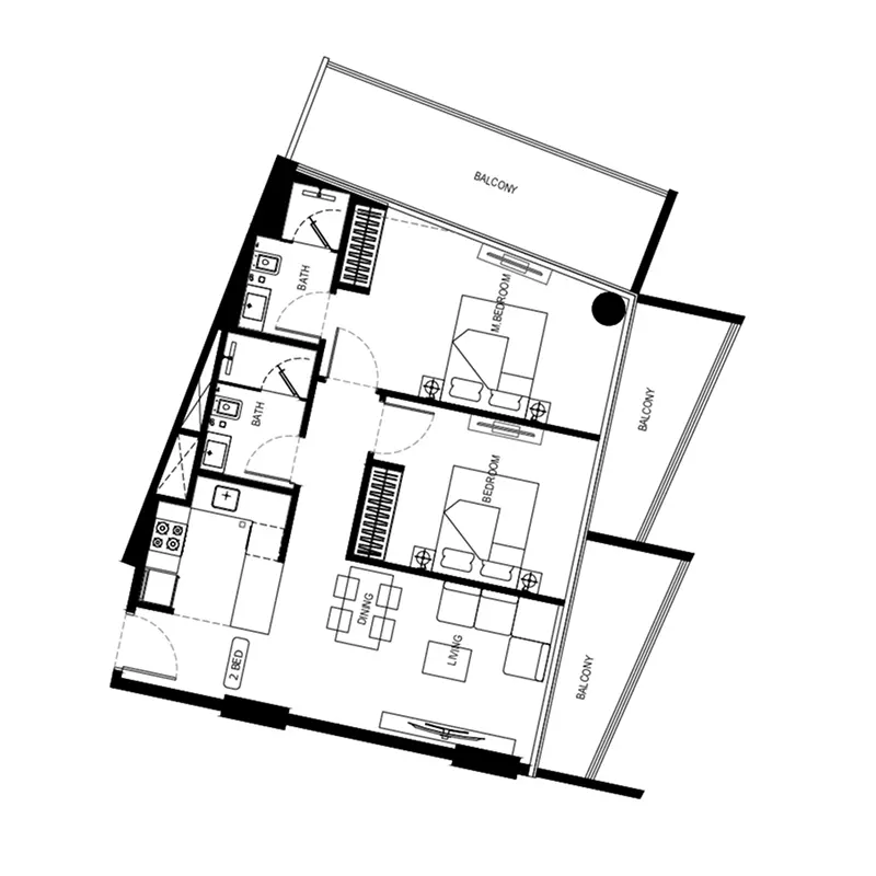 صورة مخطط ارضية الوحدة