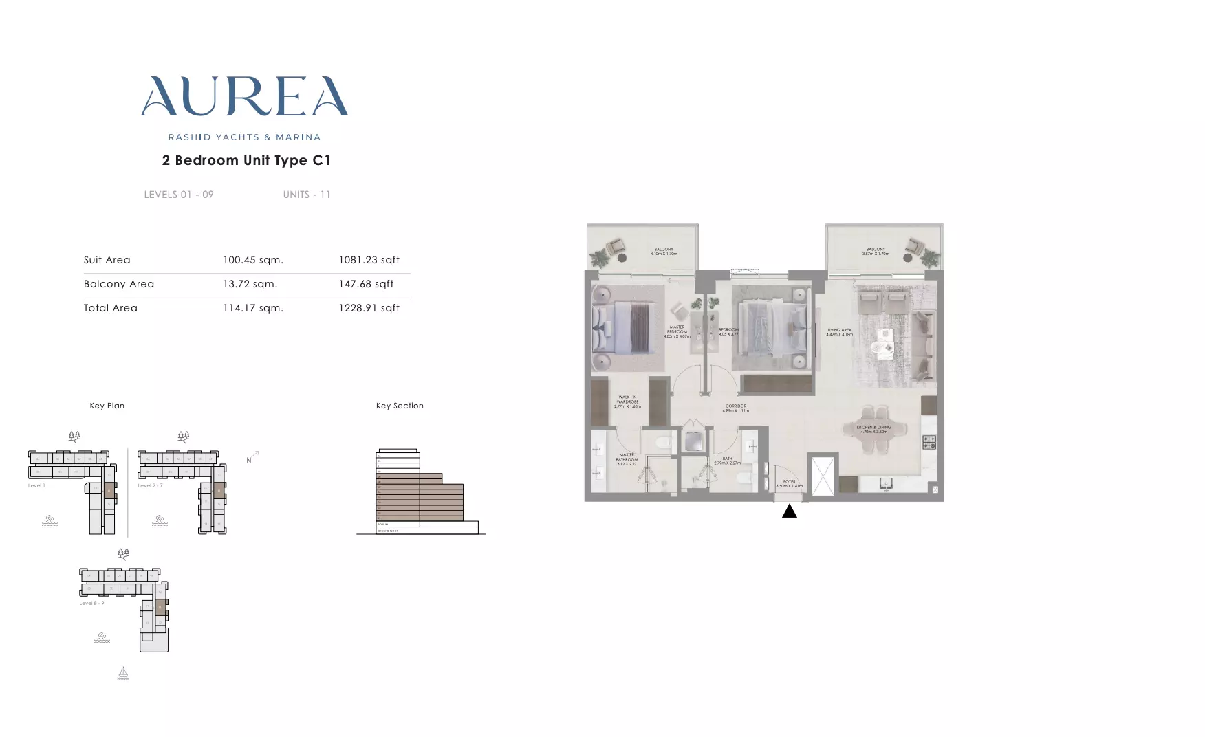 Unit floor plan image