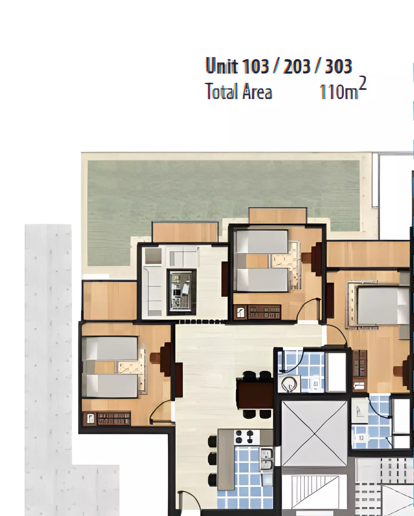 Unit floor plan image