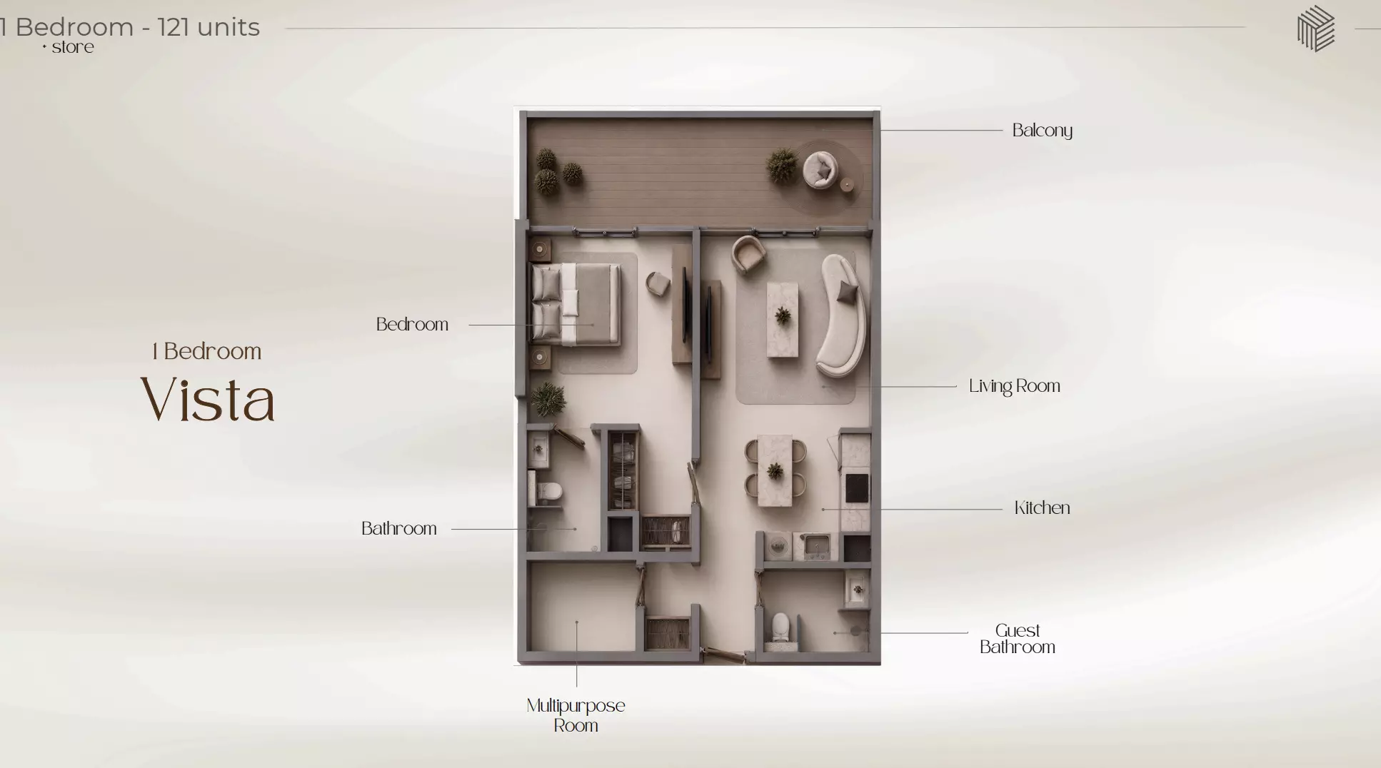 Unit floor plan image