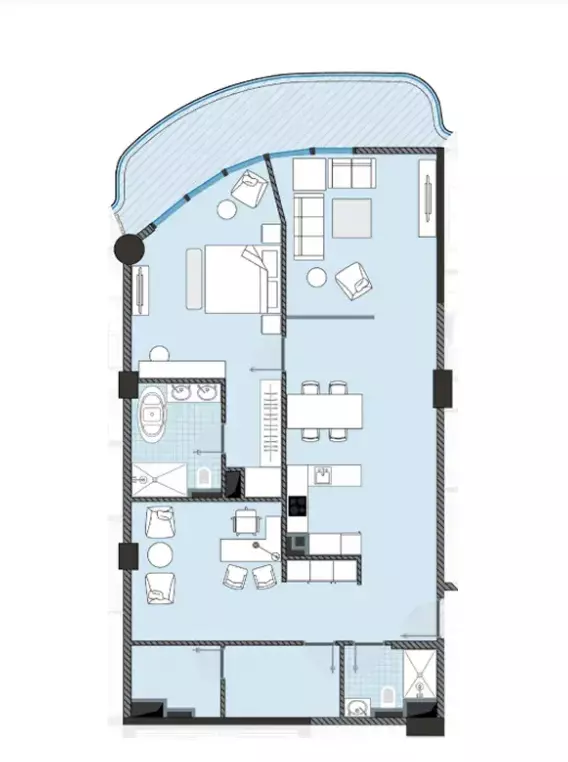 صورة مخطط ارضية الوحدة