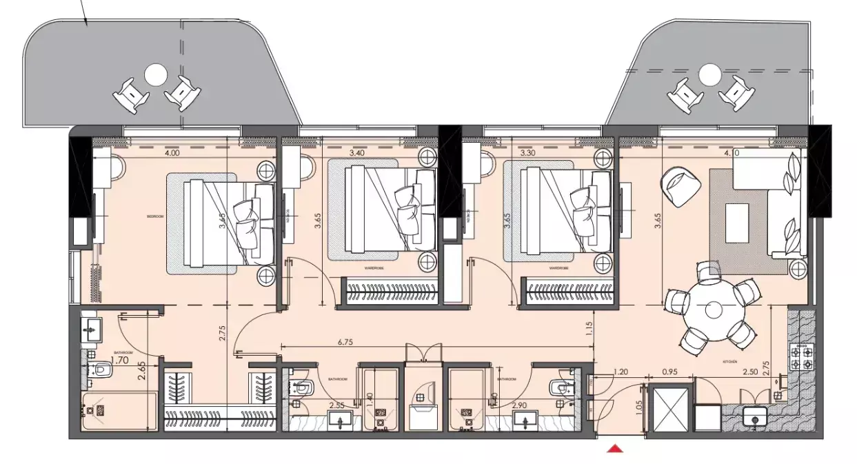 Unit floor plan image