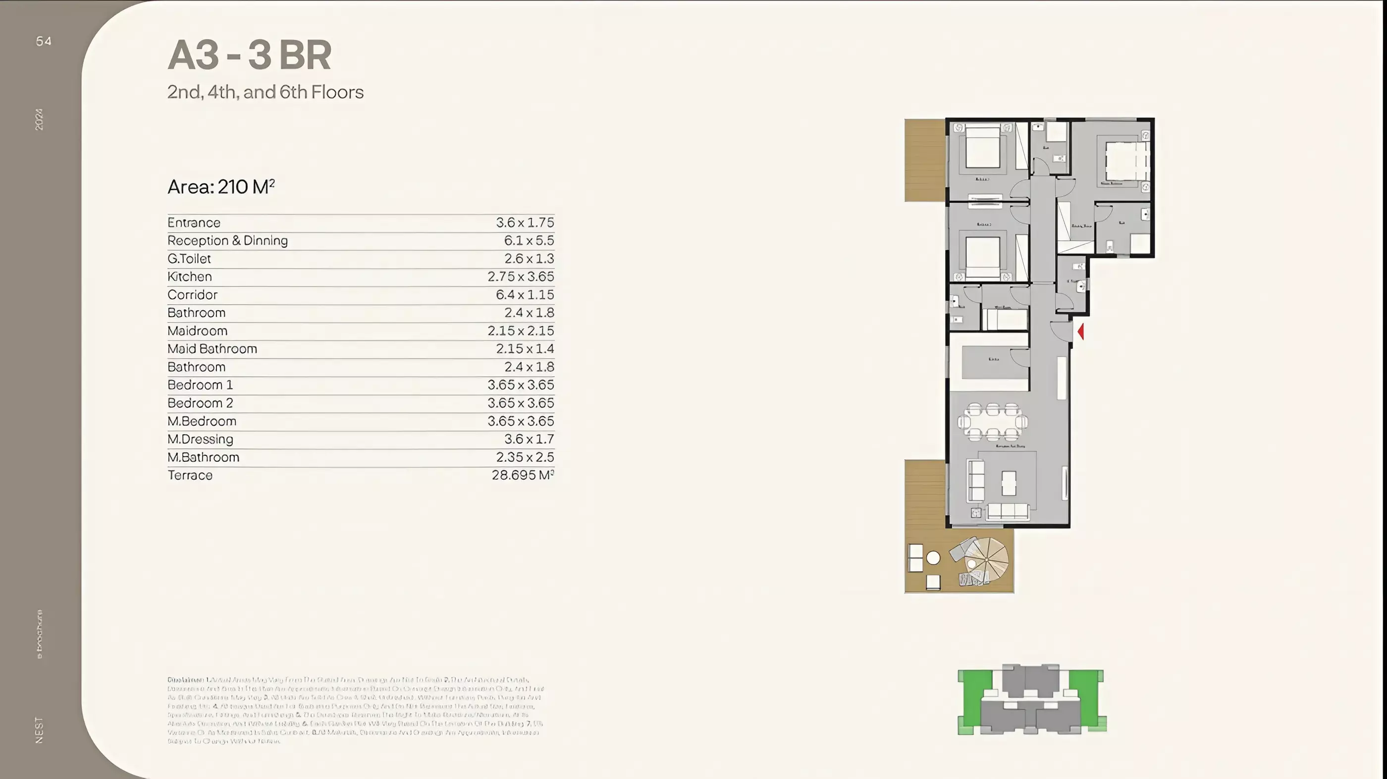 Unit floor plan image