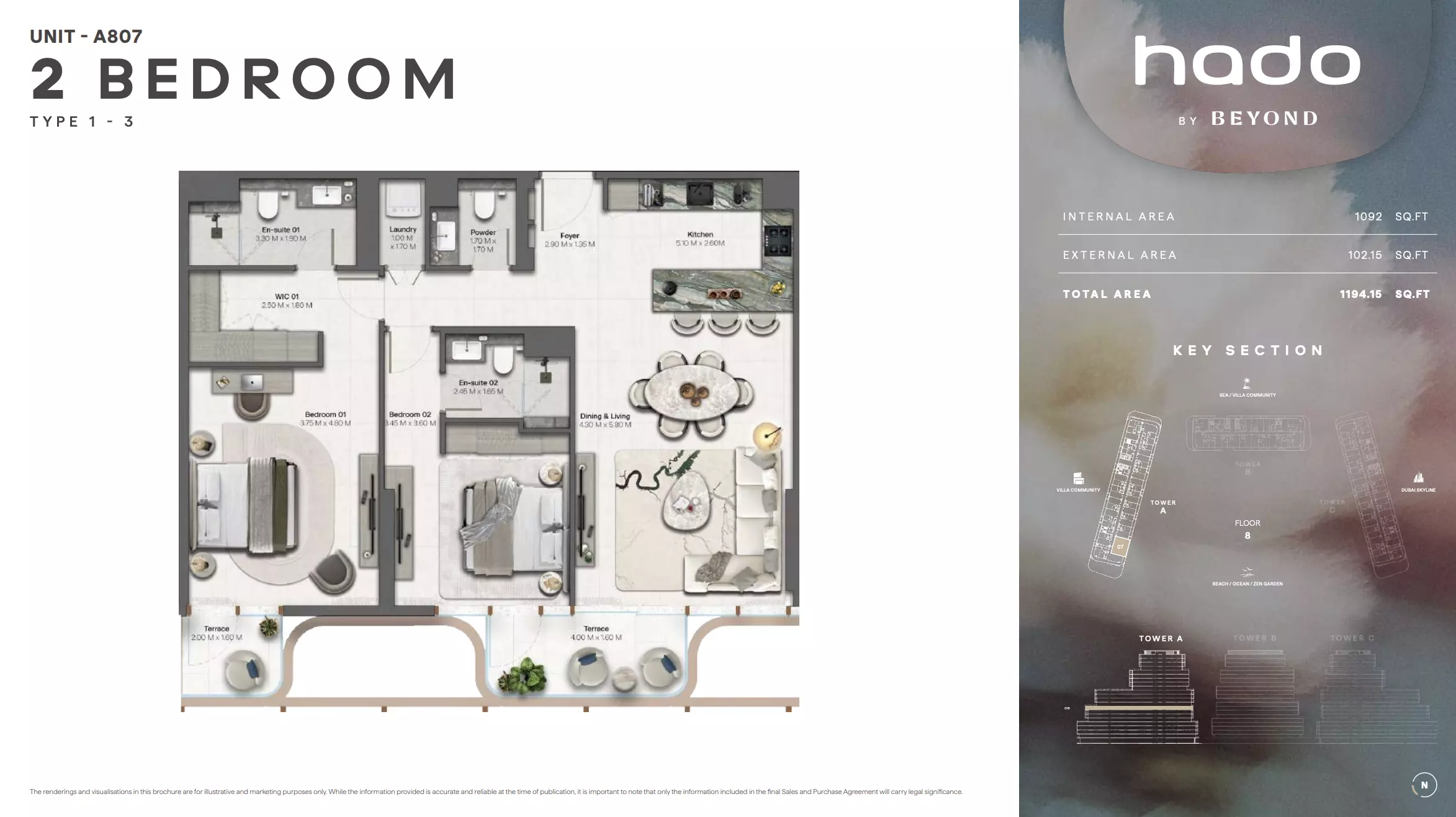 Unit floor plan image