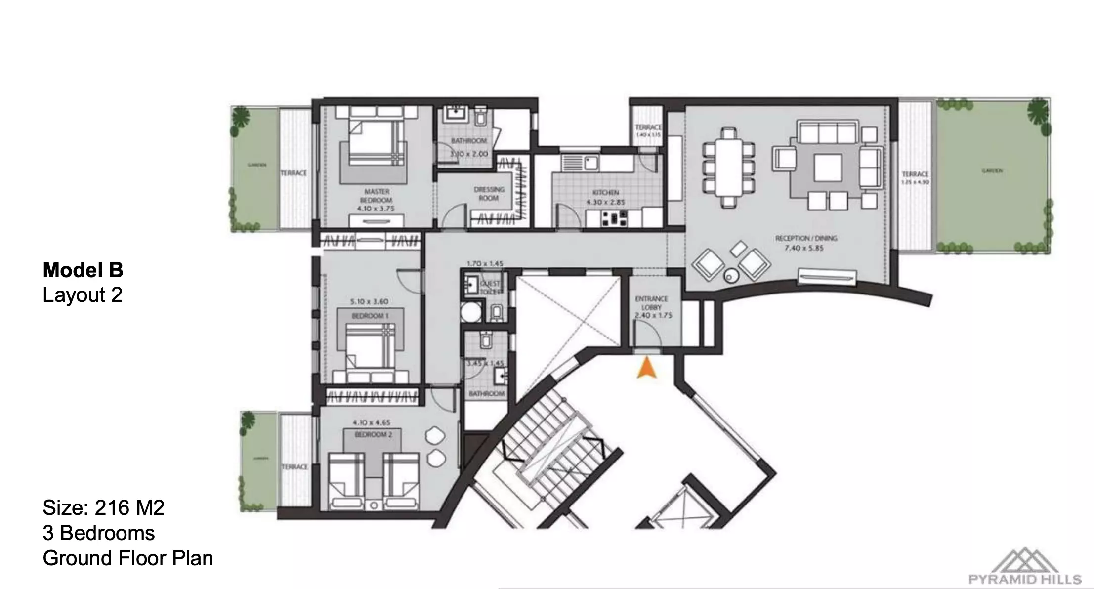 Unit floor plan image