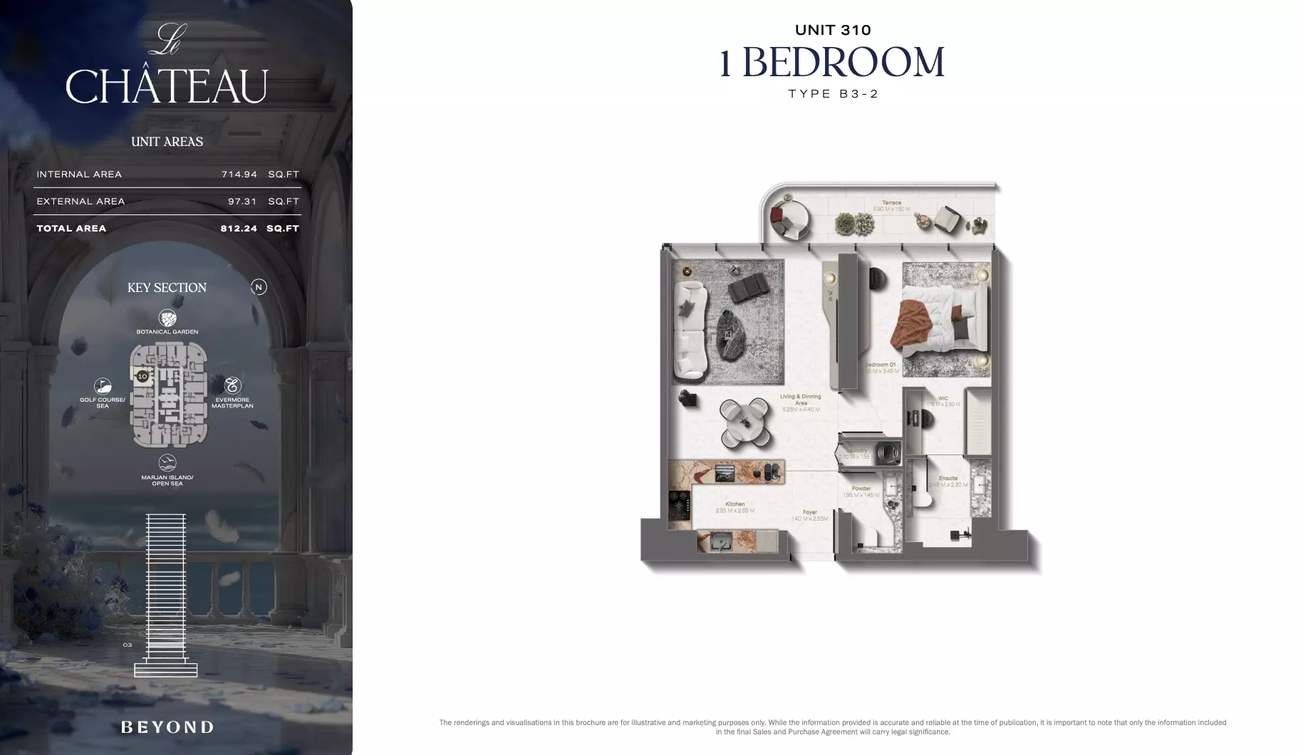 صورة مخطط ارضية الوحدة