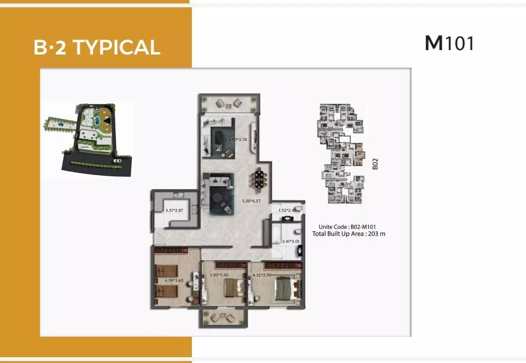 Unit floor plan image
