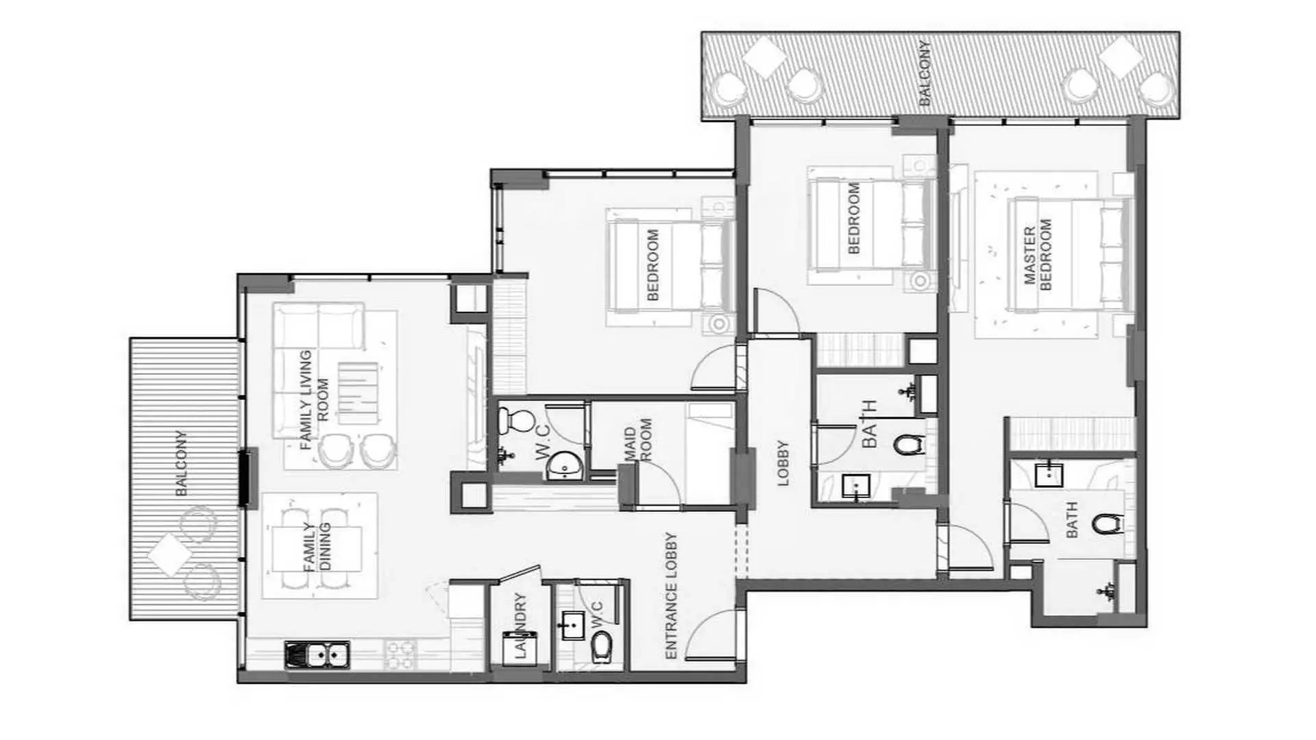 Unit floor plan image