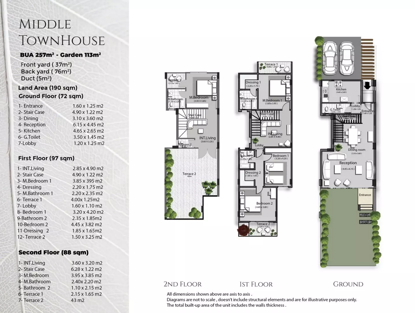 صورة مخطط ارضية الوحدة