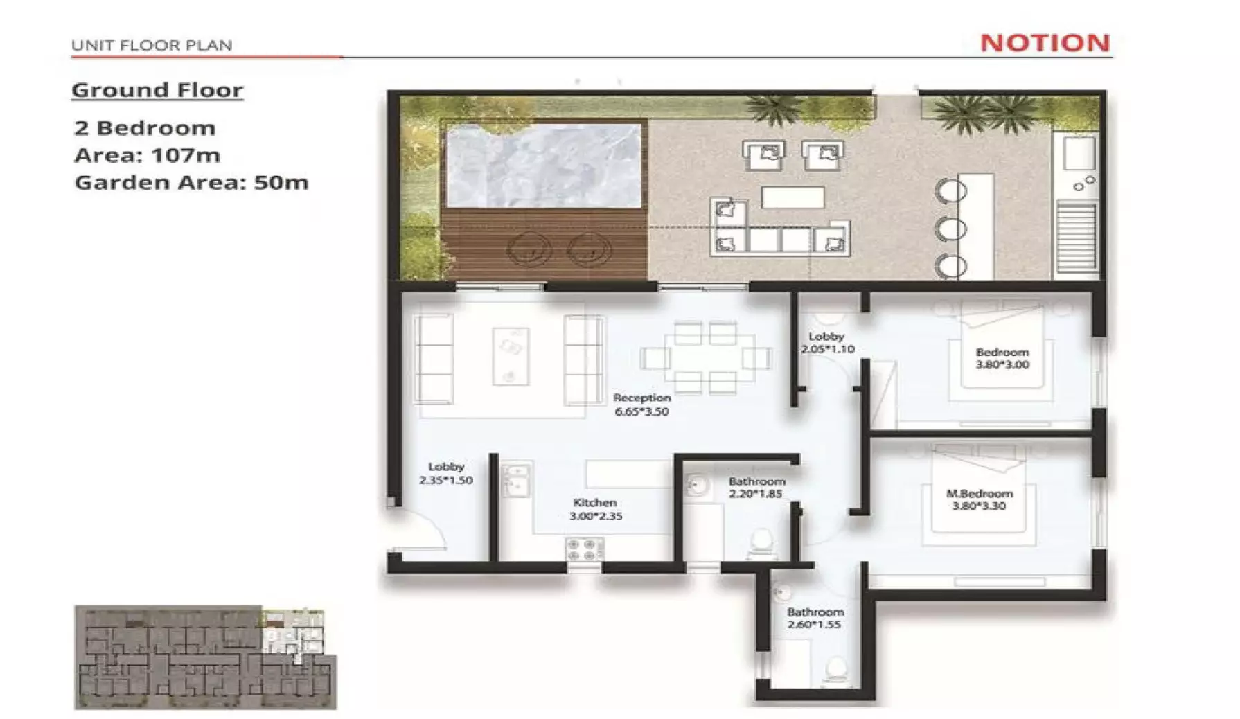 Unit floor plan image