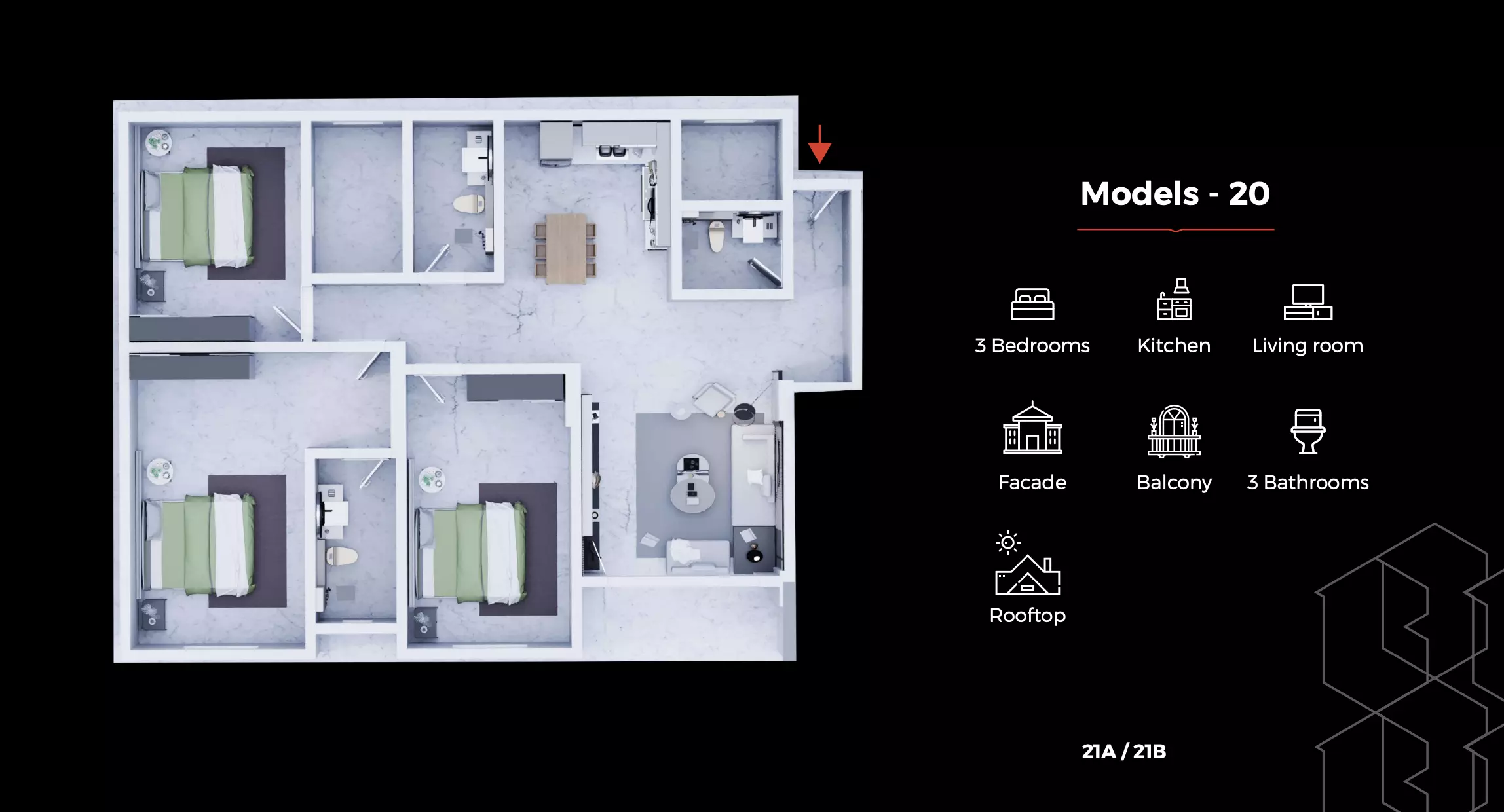 Unit floor plan image