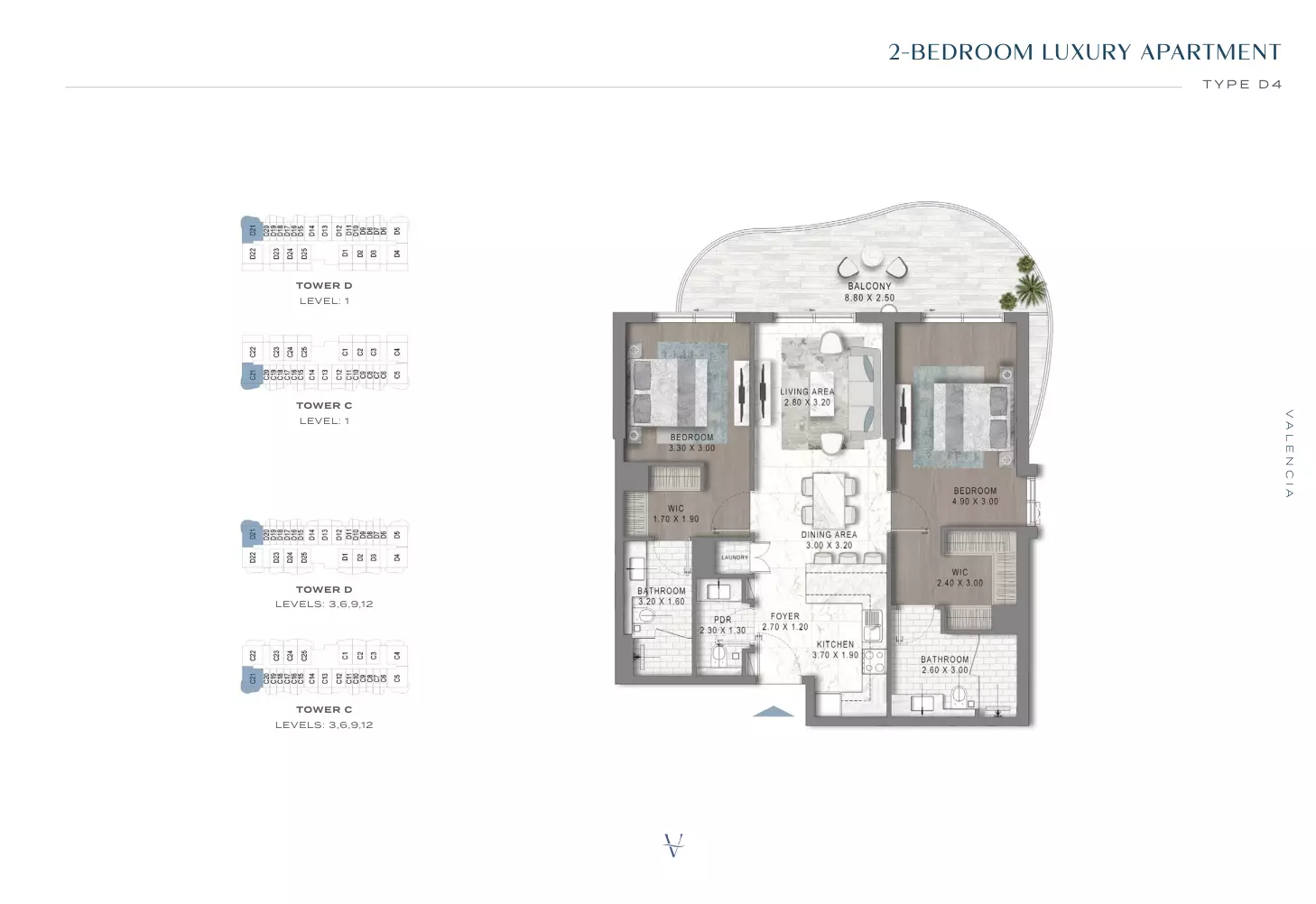 Unit floor plan image