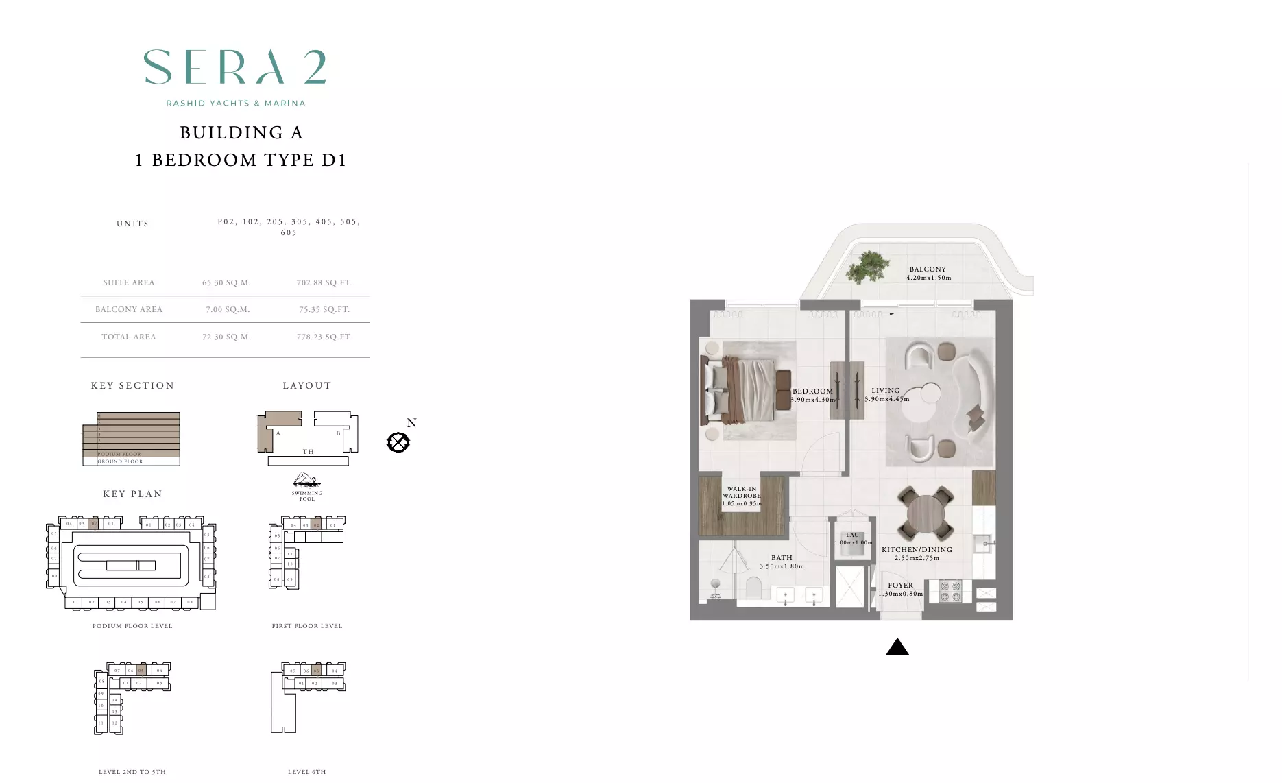 Unit floor plan image