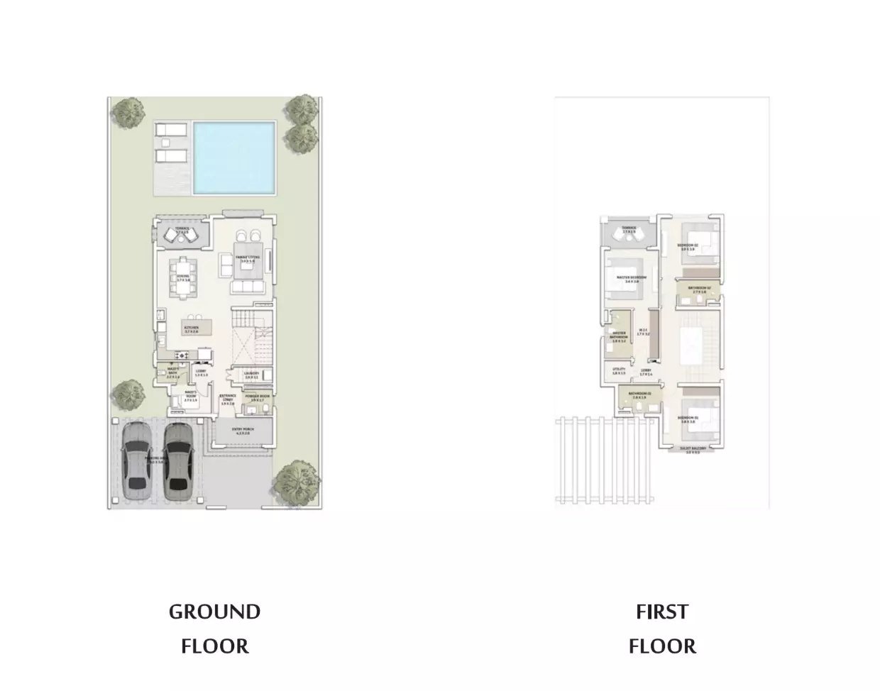 صورة مخطط ارضية الوحدة