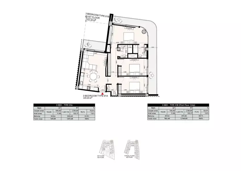 Unit floor plan image
