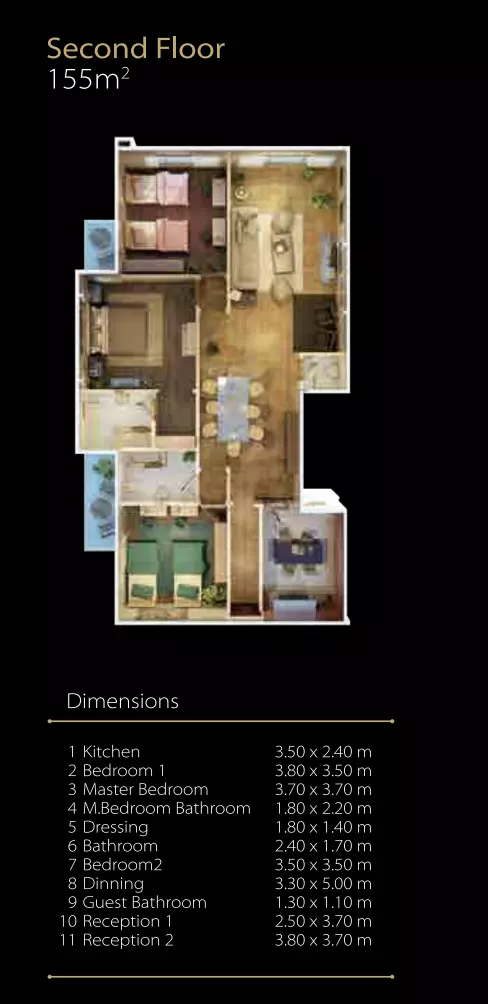 Unit floor plan image