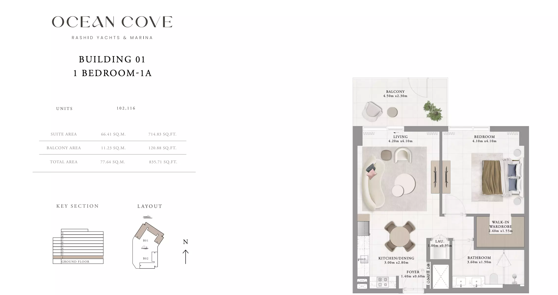 Unit floor plan image