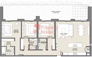 Jomana B4-Type C Level ground, 3 beds