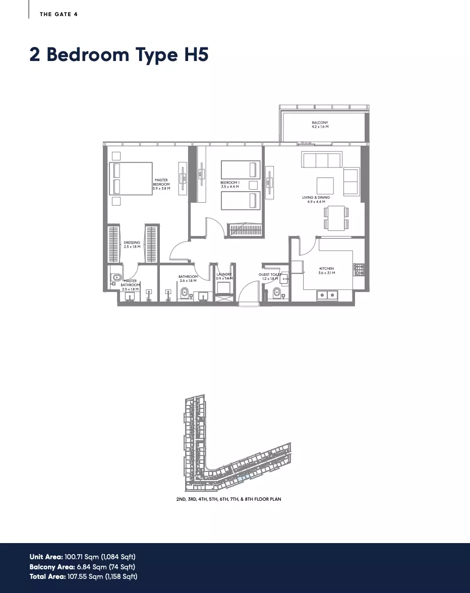Unit floor plan image