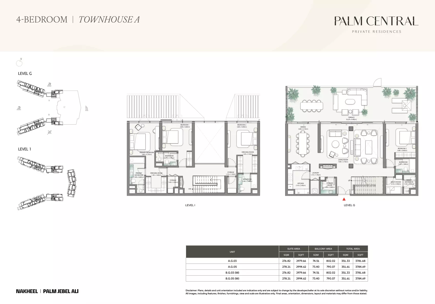 صورة مخطط ارضية الوحدة