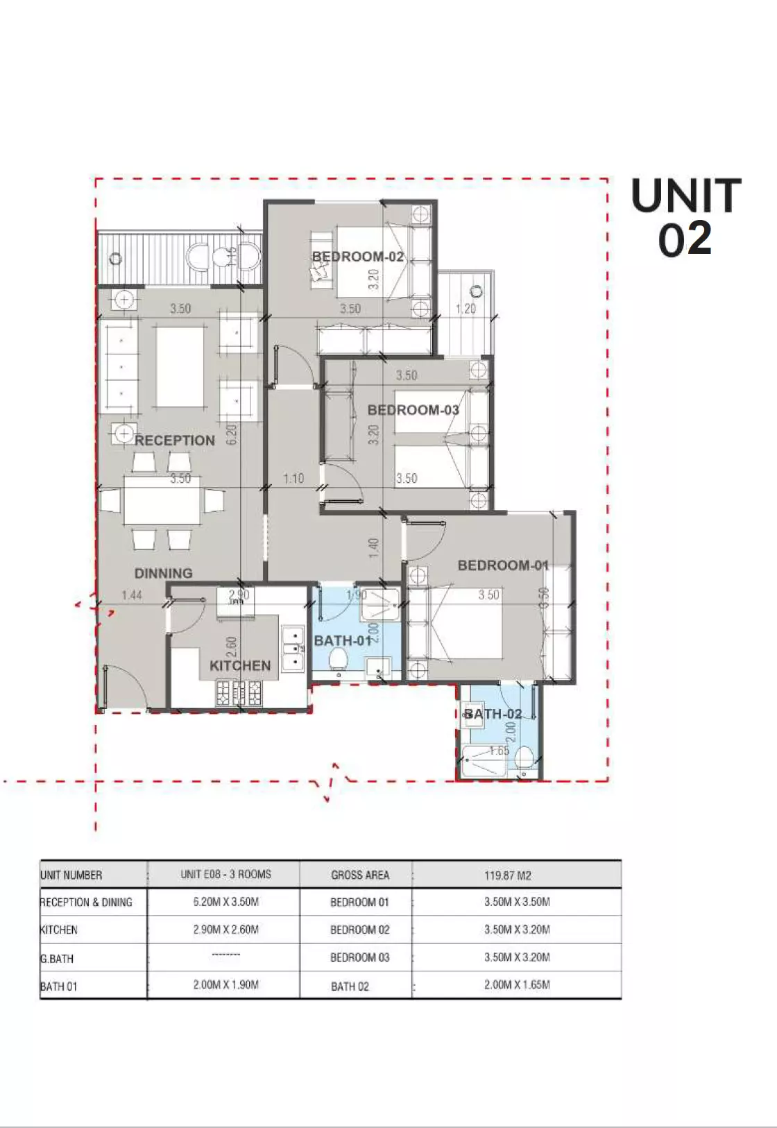 Unit floor plan image