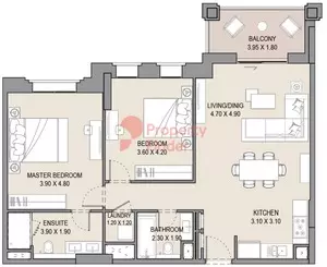 Asayel Type B, 2 beds