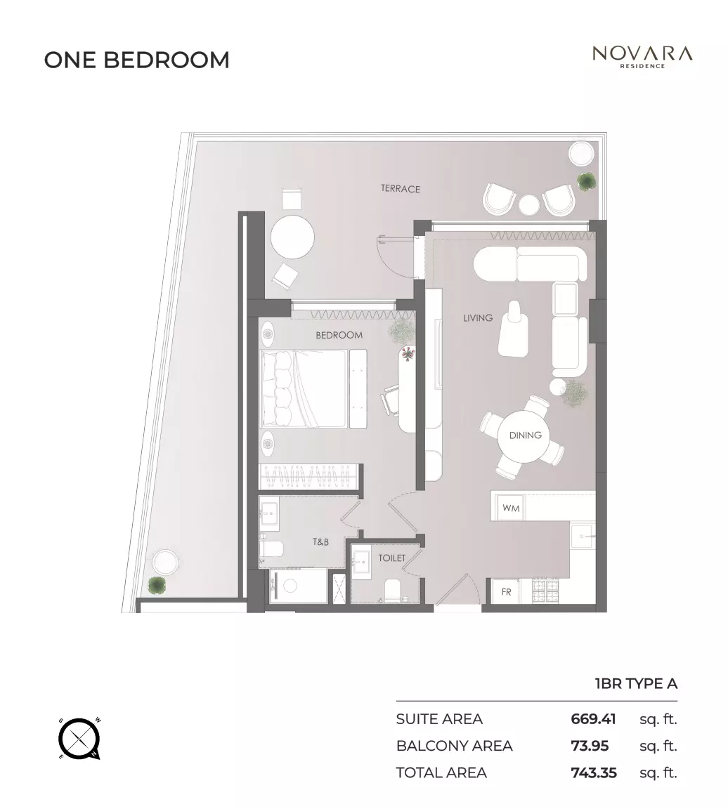 Unit floor plan image