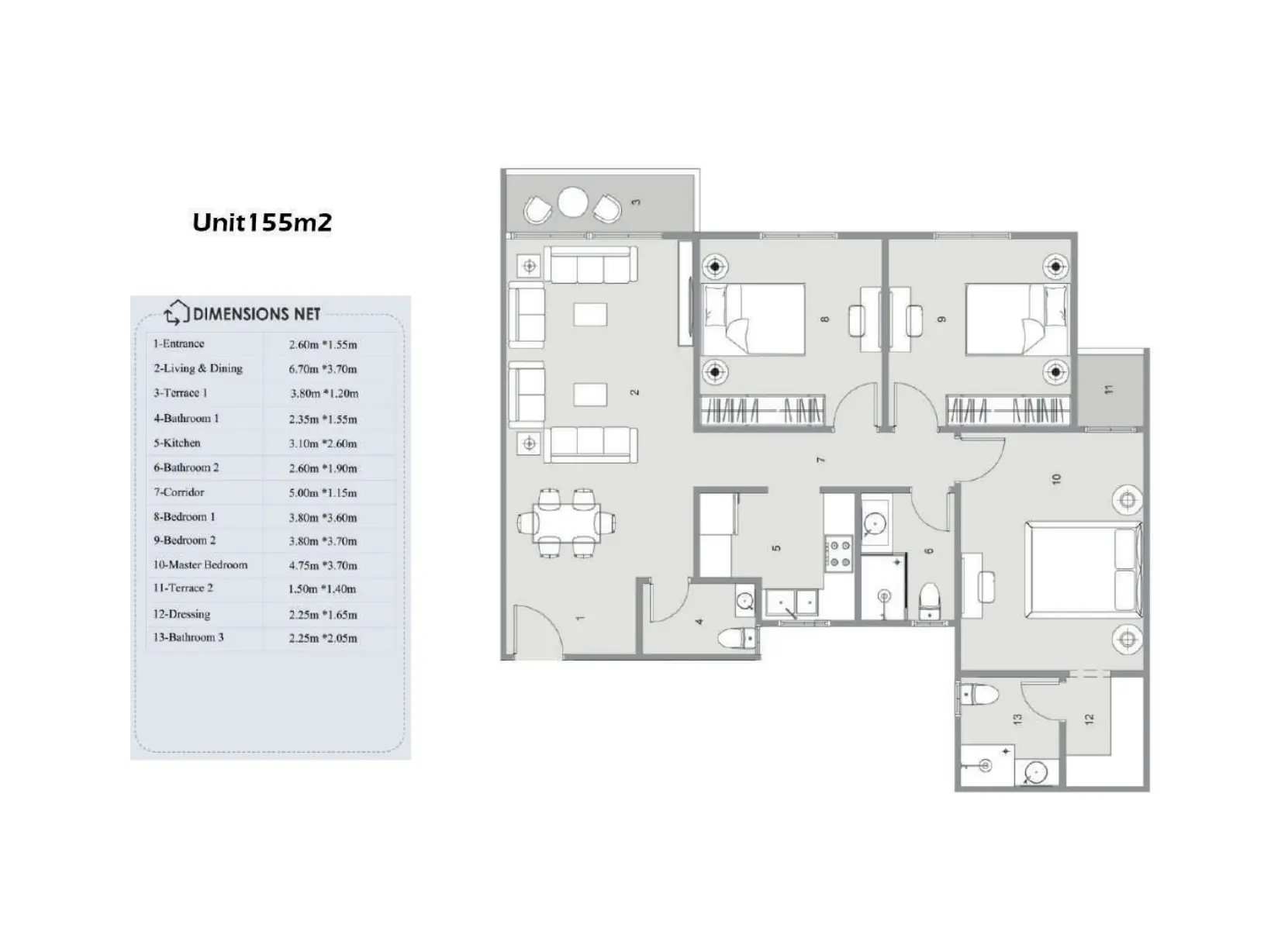 Unit floor plan image