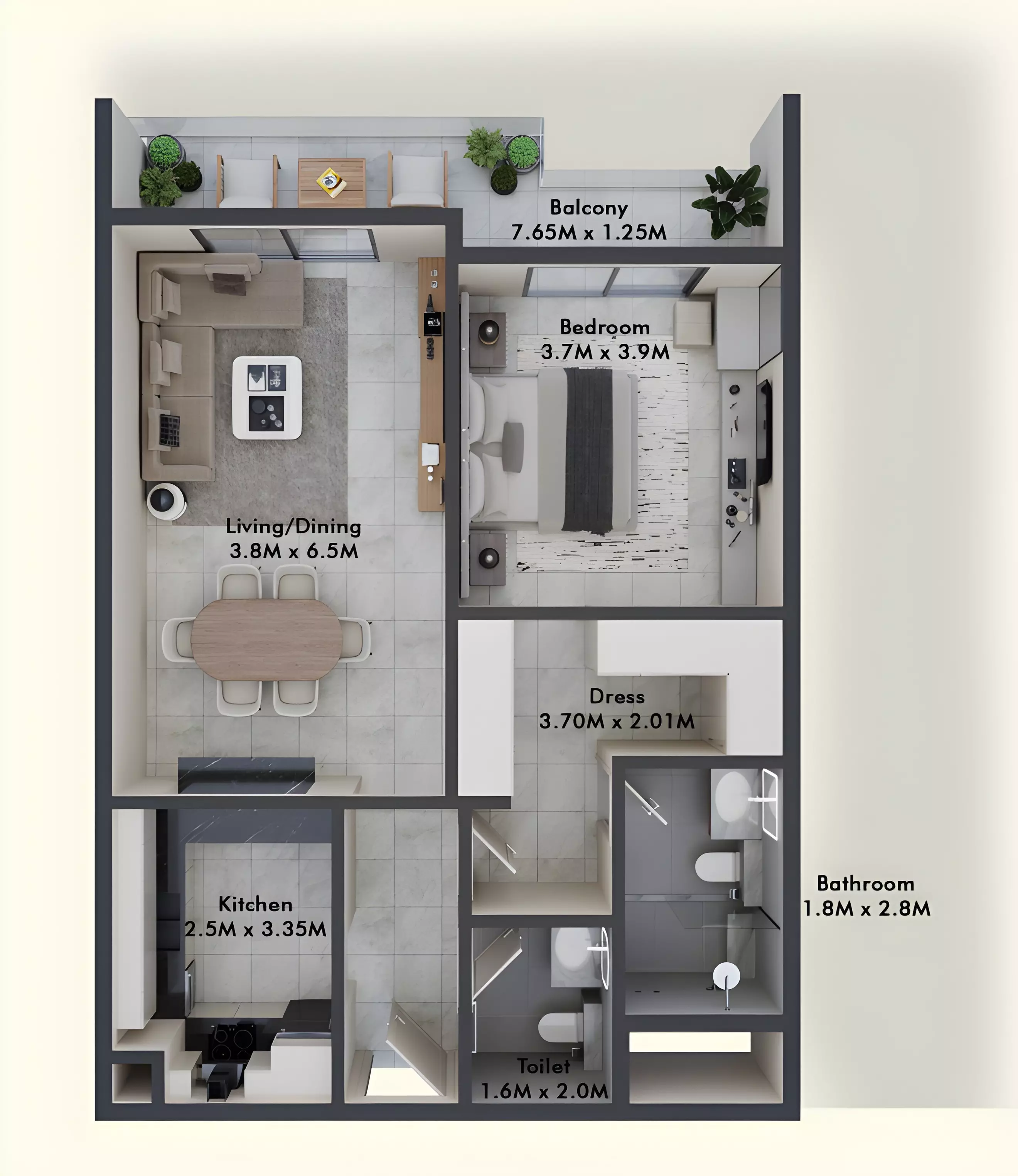 Unit floor plan image