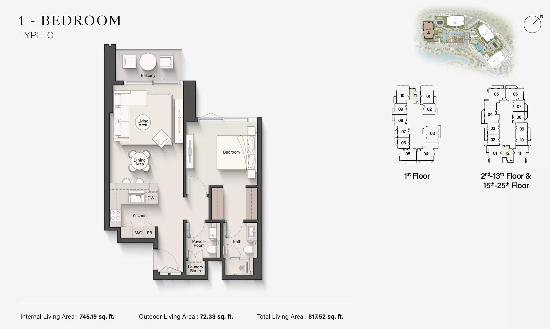 Unit floor plan image
