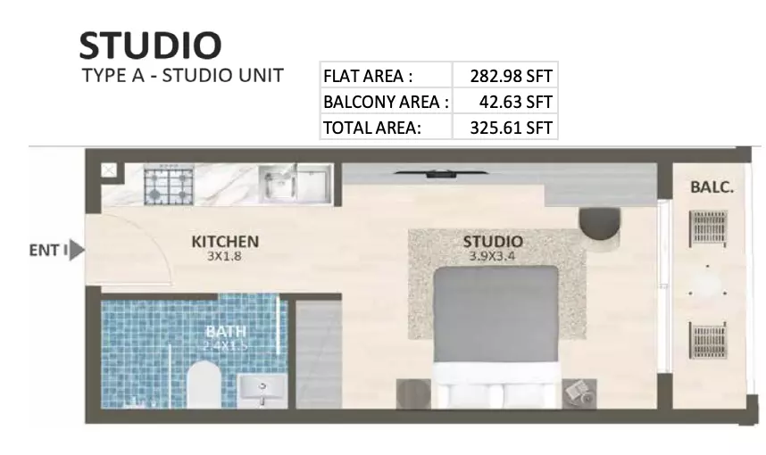 صورة مخطط ارضية الوحدة