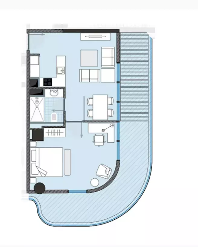 صورة مخطط ارضية الوحدة