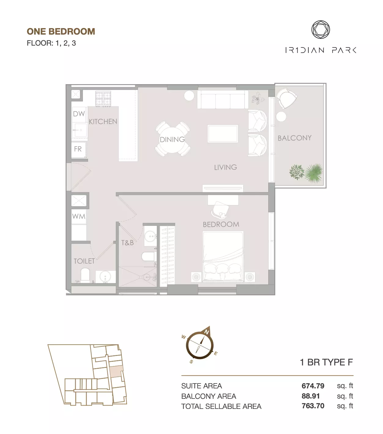 Unit floor plan image